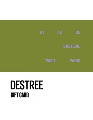 DESTREE Gift Card Jusqu'à 80% De Réduction