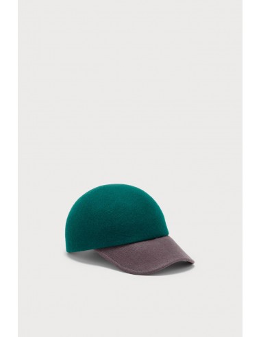 Forest Green and Black Wool Cap sur le site 