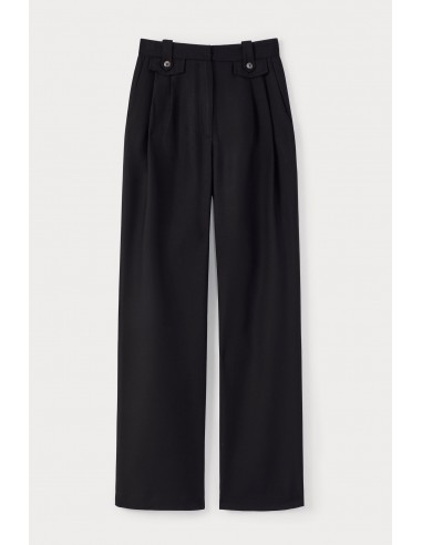 BLACK High-Waisted Trousers 50-70% off 