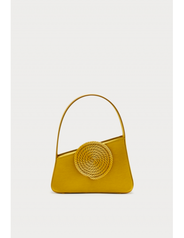 Antic Gold Asymmetric Satin Passementerie Mini Bag commande en ligne