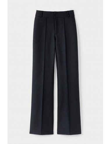 BLACK Crepe Flared Pants 50% de réduction en Octobre 2024