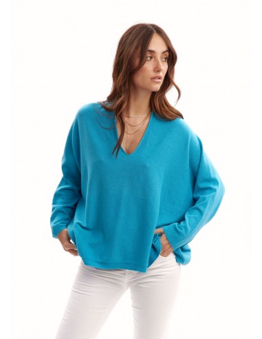 Pull oversize col V acheter en ligne