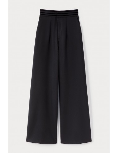 BLACK Wide-leg pants with a tailored fit Toutes les collections ici