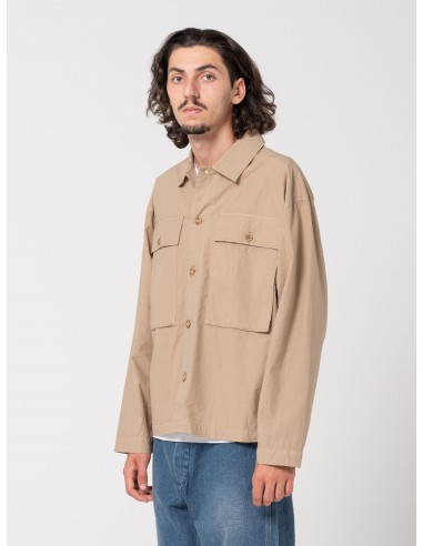 Chemise Militaire, Beige Véritable concentré