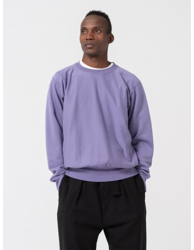 Sweatshirt Élastique Haute Jauge, Violet destockage